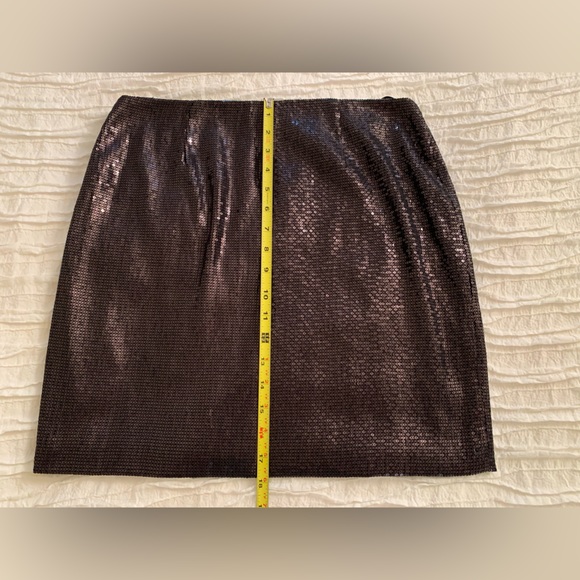 WHBM Black sequin skirt - Picture 7 of 7